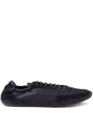 Collapse Re-Nylon And Leather Sneakers - Prada - Modalova