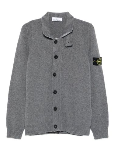 Stone Island Wool Cardigan - Stone Island - Modalova