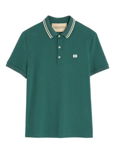 Vlogo Signature Cotton Polo Shirt - Valentino - Modalova