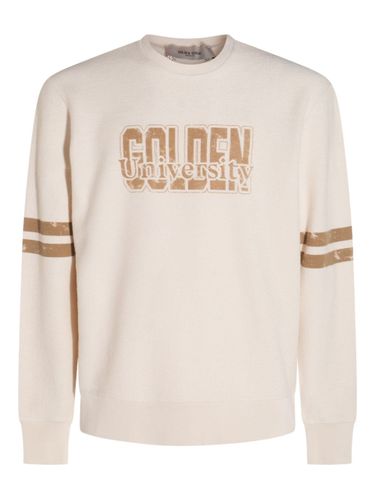 Golden Goose Logo Cotton Sweatshirt - Golden Goose - Modalova