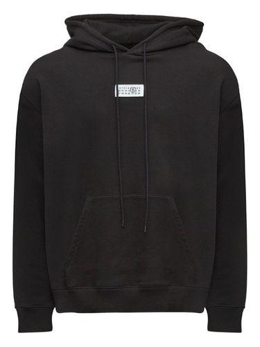 Logo Cotton Hoodie - MM6 Maison Margiela - Modalova