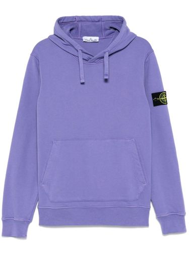 Hooded Sweatshirt With Compass Appliqué - Stone Island - Modalova