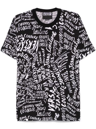 Logomania T-Shirt - VERSACE JEANS COUTURE - Modalova