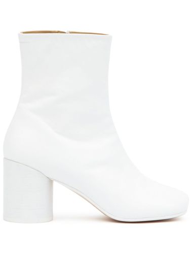 Leather Ankle Boots - MM6 Maison Margiela - Modalova