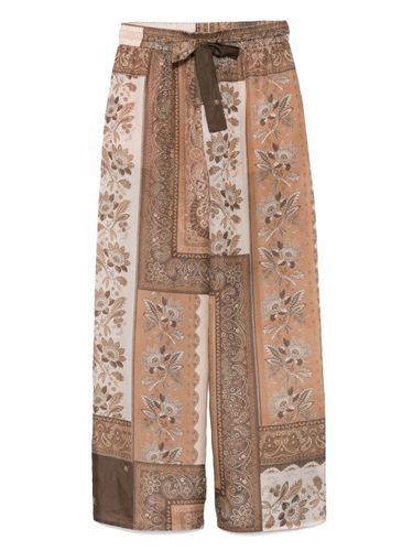 Lucky Printed Silk Trousers - Zimmermann - Modalova