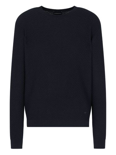 Emporio Armani Wool Crewneck Jumper - Emporio Armani - Modalova