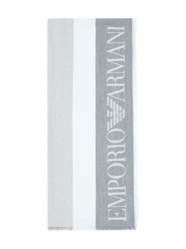 Emporio Armani Striped Stole - Emporio Armani - Modalova