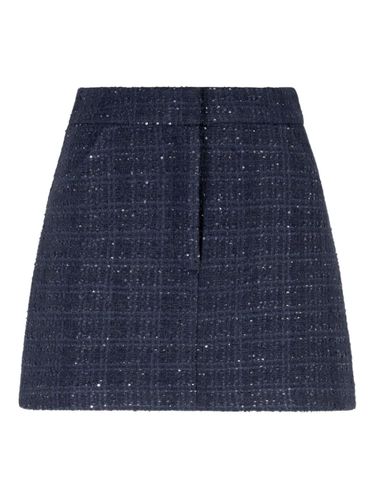 Wool Blend Mini Skirt - Emporio Armani - Modalova