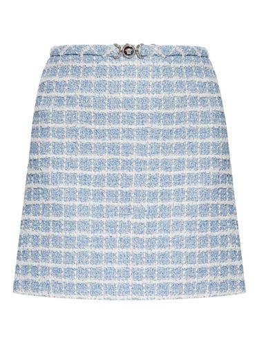 Versace Tweed Mini Skirt - Versace - Modalova