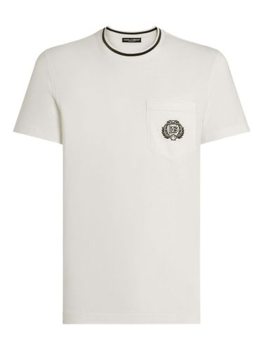 Dolce & Gabbana T-Shirt With Logo - Dolce & Gabbana - Modalova
