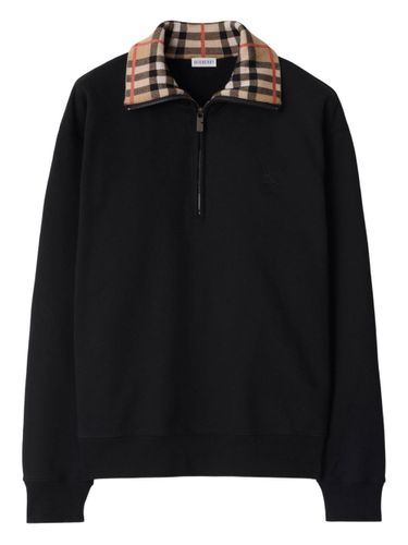 Long Sleeves Polo With Logo - Burberry - Modalova