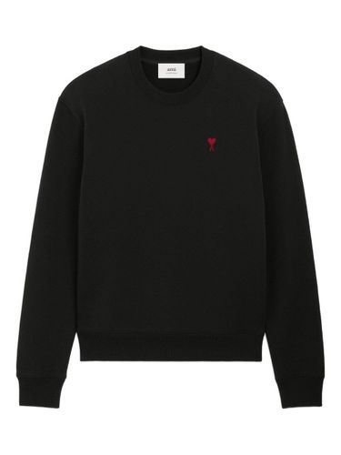 Round Neck Cotton Sweather - Ami Paris - Modalova