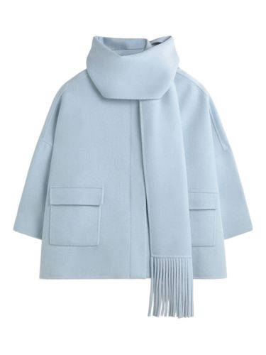 ERMANNO Wool Scarfed Cape - ERMANNO - Modalova