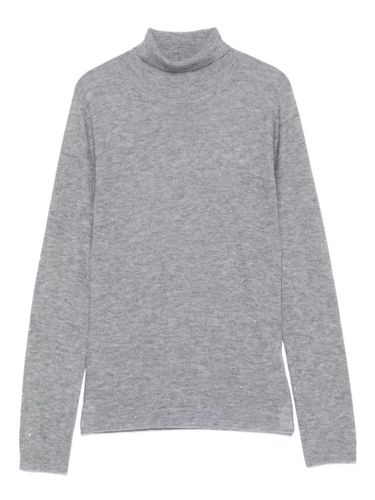 Wool Turtle-Neck Sweater - Fabiana Filippi - Modalova