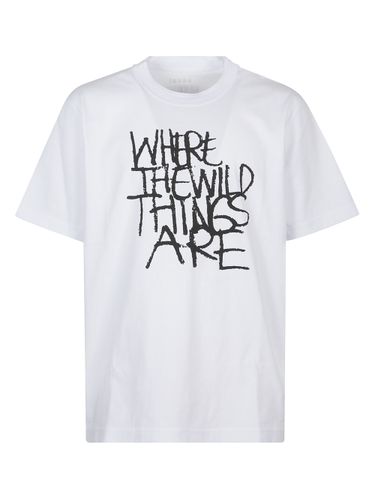 Sacai Cotton T-Shirt - Sacai - Modalova