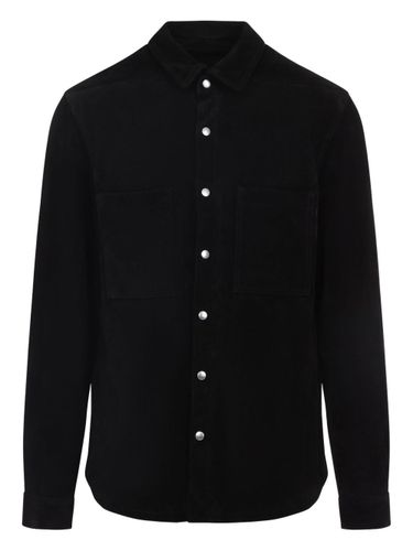 Rick Owens Suede Overshirt - Rick Owens - Modalova
