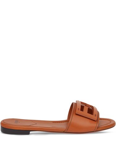 Fendi Baguette Leather Slides - Fendi - Modalova