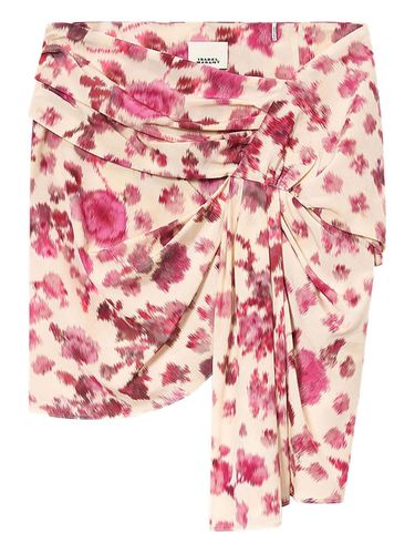 Ovia Printed Silk Skirt - Isabel Marant - Modalova