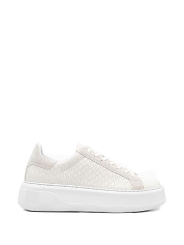 Chunky Court Leather Sneakers - Woolrich - Modalova