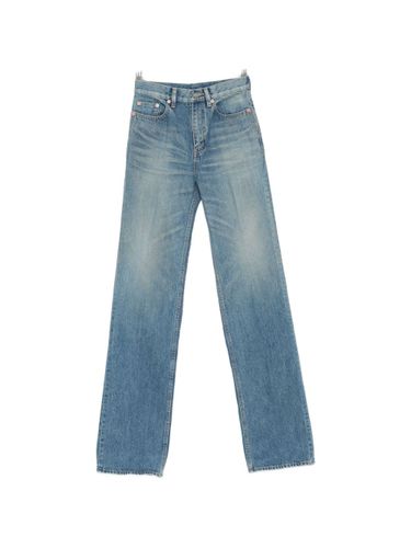 Denim Cotton Flared Jeans - Saint Laurent - Modalova