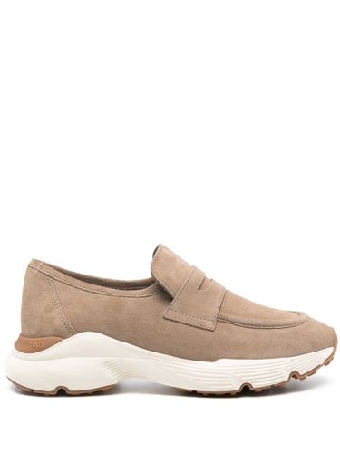 Tod's Suede Leather Loafers - Tod's - Modalova