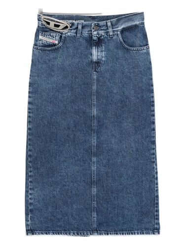 Diesel Denim Midi Skirt - Diesel - Modalova