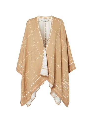 Fendi Wool Poncho - Fendi - Modalova