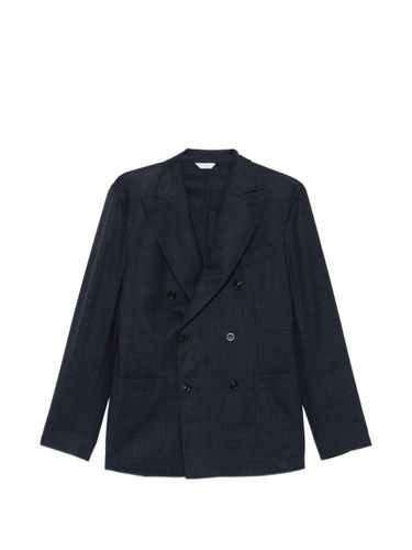 Wool Double-Breasted Jacket - Boglioli - Modalova