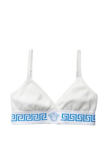 Versace Cotton Triangle Bra - Versace - Modalova