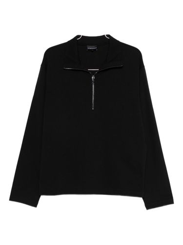 Emporio Armani Half-Zip Pullover - Emporio Armani - Modalova
