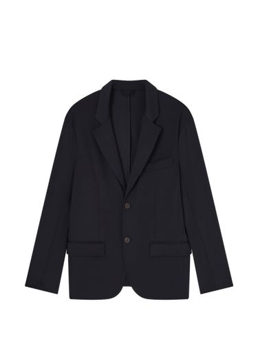Nylon Single-Breasted Blazer - Emporio Armani - Modalova