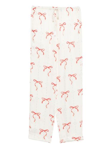 Printed Drawstring Trousers - Forte Forte - Modalova