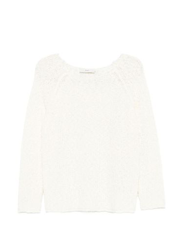 DUNST Crochet Crewneck Jumper - DUNST - Modalova