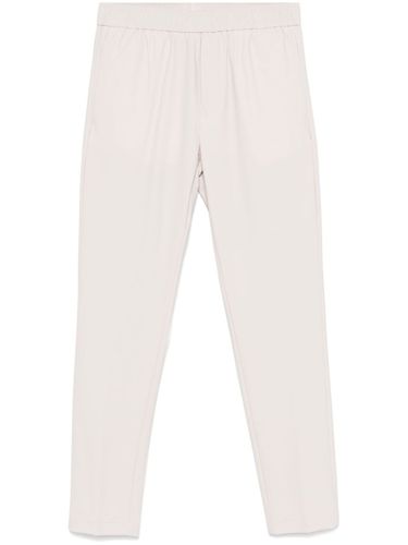 Trousers With Elasticated Waist - PMDS - Modalova