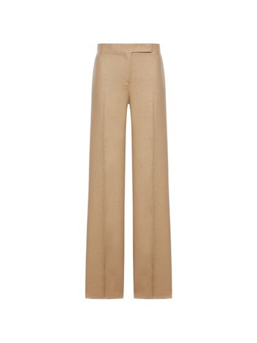 Linen High-Waisted Trousers - Max Mara - Modalova