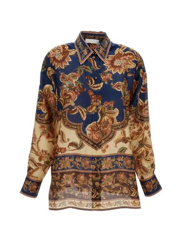 Zimmermann Aster Printed Silk Shirt - Zimmermann - Modalova