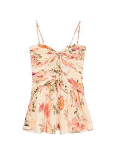 Zimmermann Mahon Cotton Playsuit - Zimmermann - Modalova