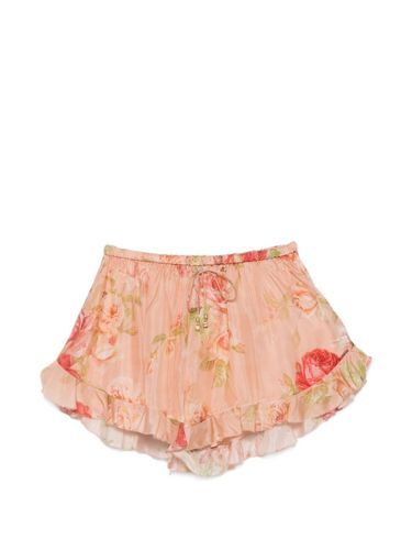Zimmermann Roseligh Silk Shorts - Zimmermann - Modalova