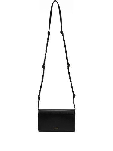 Tangle Leather Wallet On Chain - Jil Sander - Modalova