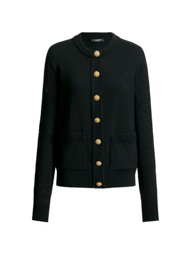 Balmain Wool Cardigan - Balmain - Modalova