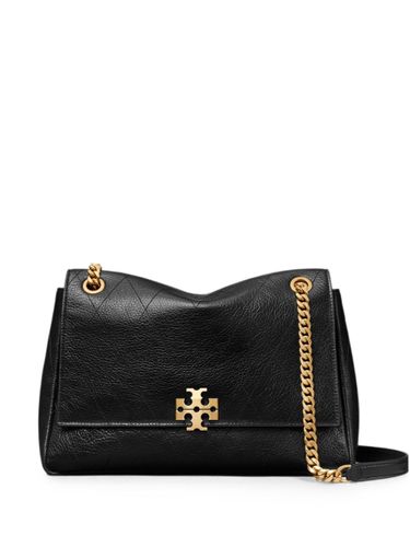Charlie Quilted Leather Shoulder Bag - Tory Burch - Modalova