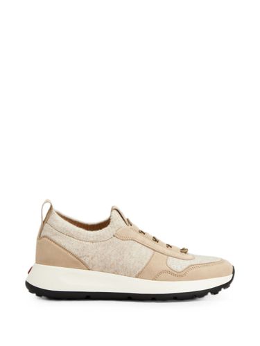 Red Dot Socks Knitted Sneakers - Tod's - Modalova