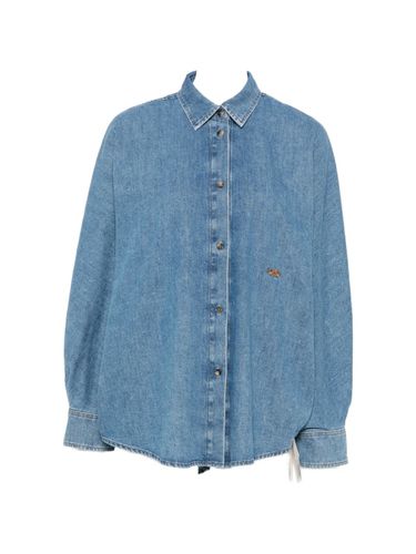 Loewe Anagram Denim Shirt - Loewe - Modalova