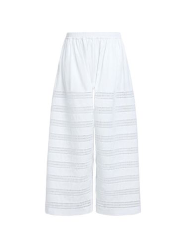 Alaïa Cotton Round Trousers - Alaïa - Modalova