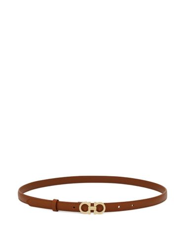 Ferragamo Gancini Leather Belt - Ferragamo - Modalova