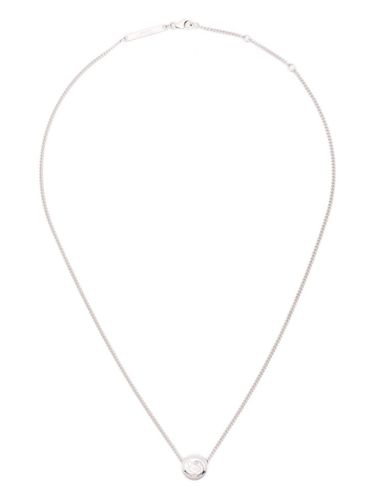 Loewe Anagram Silver Necklace - Loewe - Modalova