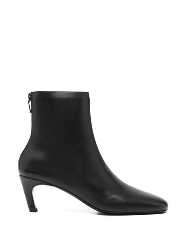 TOTEME Leather Ankle Boots - TOTEME - Modalova
