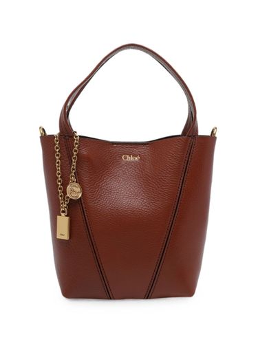 Spin Small Leather Tote - Chloé - Modalova