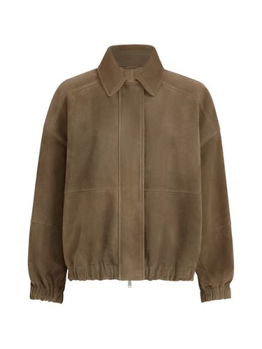 Brunello Cucinelli Leather Jacket - Brunello Cucinelli - Modalova