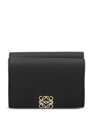 Anagram Leather Trifold Wallet - Loewe - Modalova